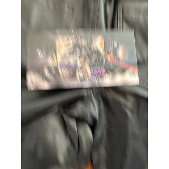 Guapi Blood Diamonds Men's Black Faux Leather Biker Moto Pants Size 28 NWT [jb] - Picture 9 of 10